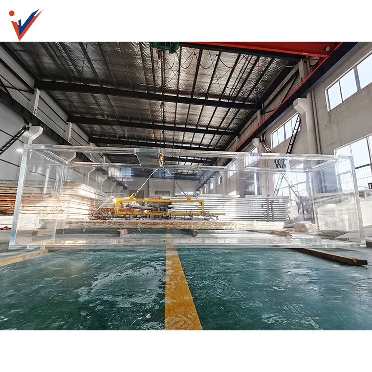 Aquarium Supplier Center OverflowTwo layers Clear Acrylic Aquarium Fish Tanks