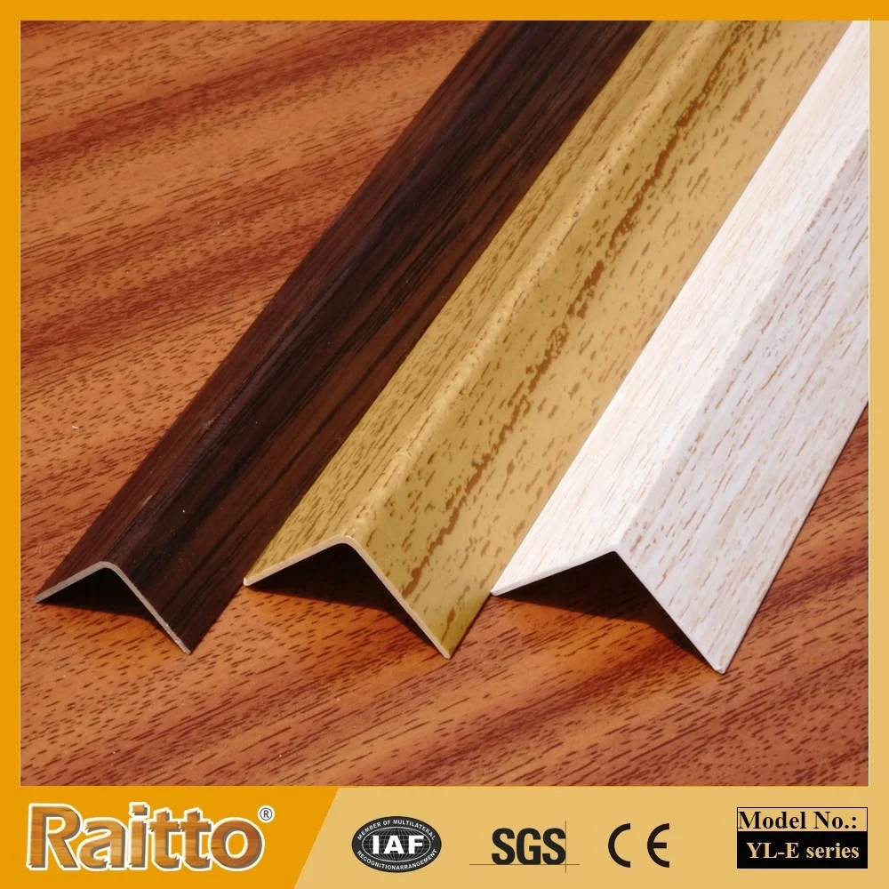 YL-E-15*15, RAITTO L shaped PVC Profile Wall Corner Protector for Interior decor