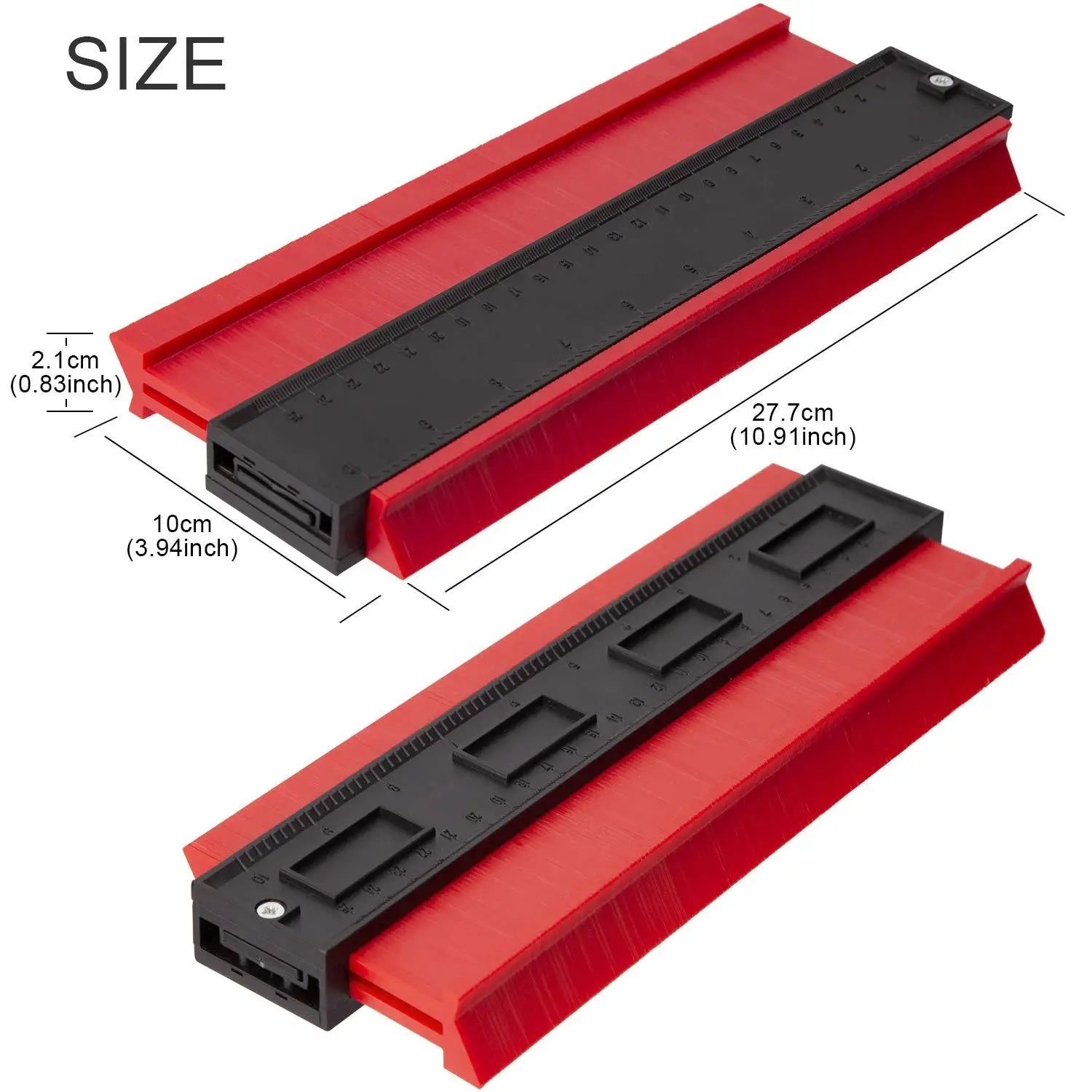 Contour Gauge ( Lock) Profile Tool- Adjustable Lock-Precisely Copy Irregular Shape Duplicator -Irregular Welding