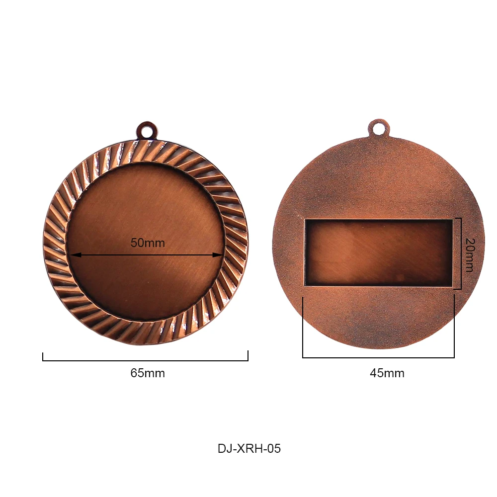 Award Medal Blank Gold Plated Souvenir Medalla Sublimable Stainless Steel Iron Metal Gold Medals Custom 3D Medals