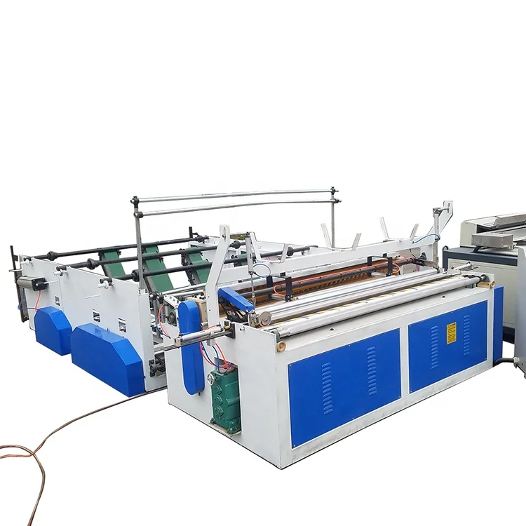 Professional manufacturer wholesale toilet tissue paper rewinding machine paper processing machinery