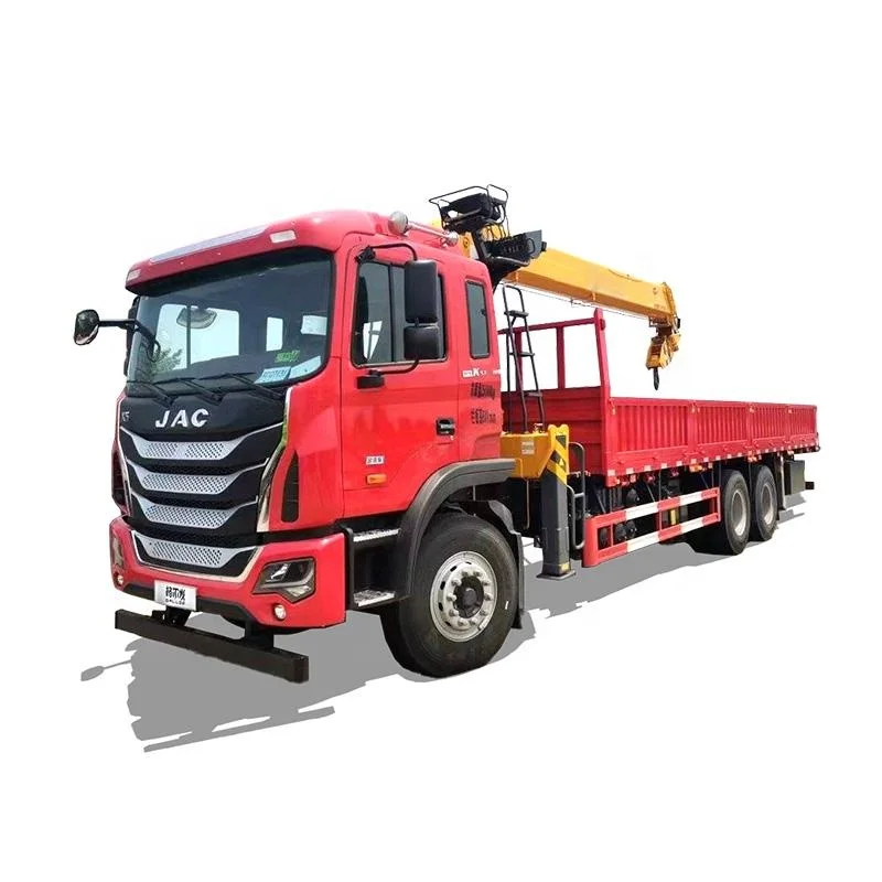 Заводская распродажа JAC 6x4 монтируемый кран грузовик 10 тонный для подъема тяжестей
