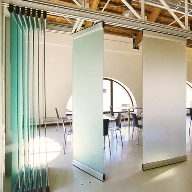 Mobile walls partition sliding walls acoustic movable glass wall movable panel