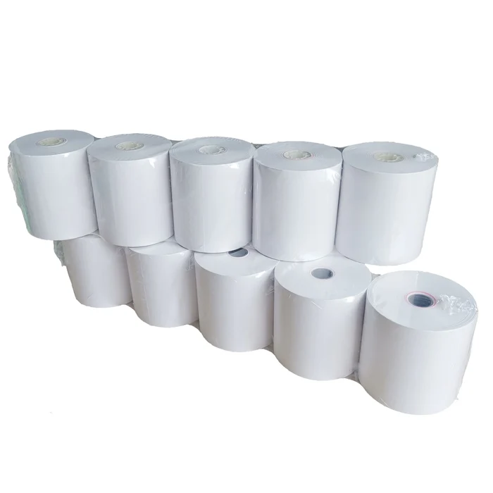 Low Price thermal paper roll 80*80mm receipt pos printing paper 48g 55g 65g