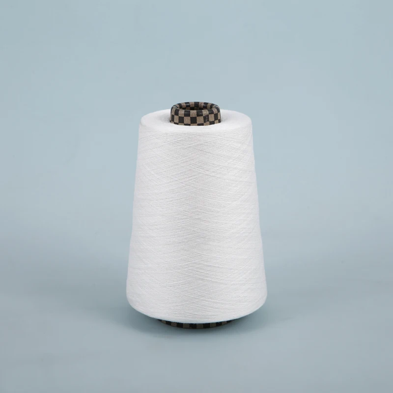 100% Viscose 40S/1 Ring Spun Yarn Raw White Viscose Yarn Hot Sale Yarn For Knitting