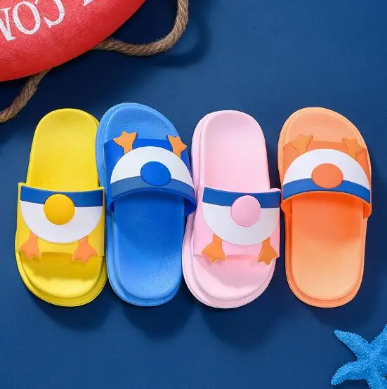 Soft Kids slippers Duck sandals children slippers