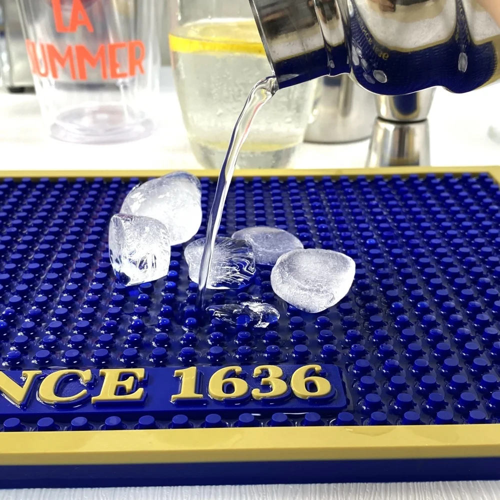 OEM Soft Pvc Safe Rubber Bar Mat Anti Slip Waterproof Bar Mats For Graduation Runner Mat Custom Logo