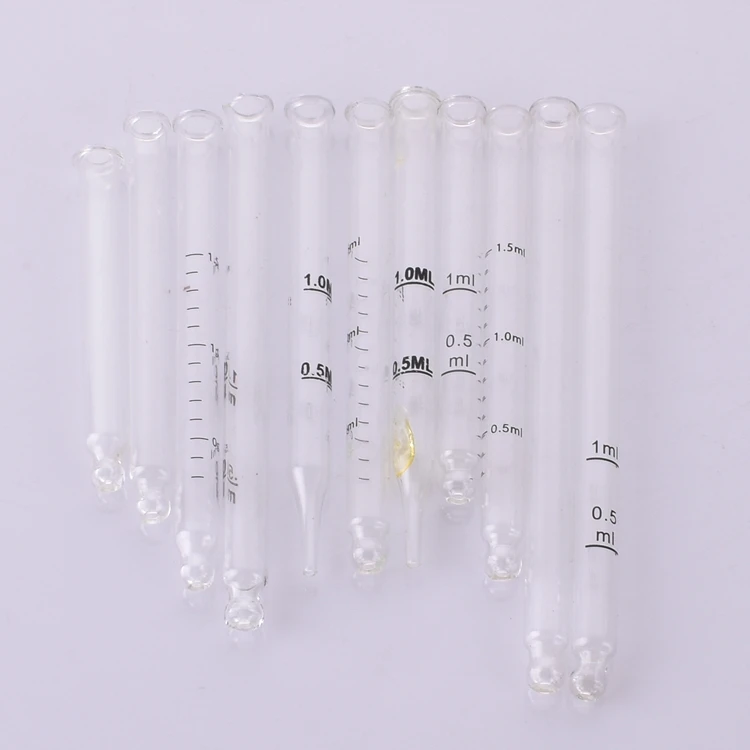 Manufacturers wholesale all kinds Essential oil dropper lid pipette with calibration