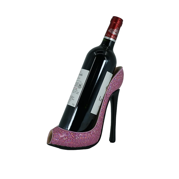 Table Home Resin High Heels Craft Funky Display Holder Heel Bottle Wine Rack