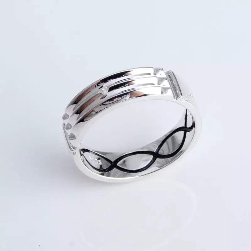 Designs 925 silver spiritual adult power gold plated  5 gram Atlantis rings for men wholesale