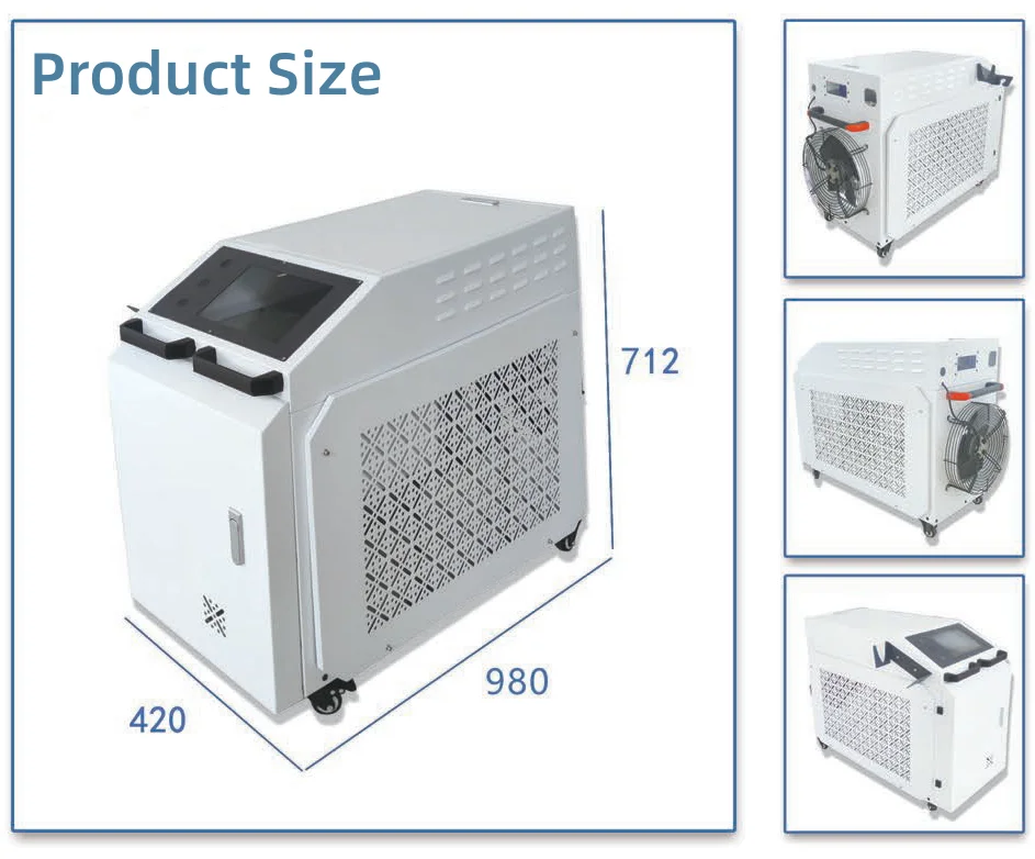 ZK Laser Welding Machine Price for Metal 3 In 1 1000w 1500w Welding Cleaning Cutting Machine 2000w 3000w Laser Welders