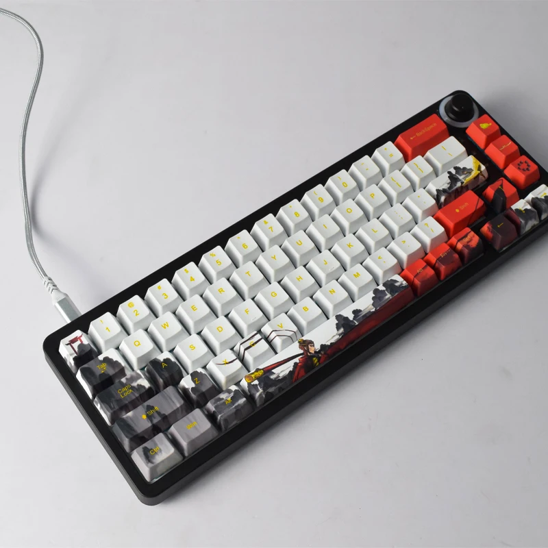 AFLION Compact 68 клавиш Водонепроницаемая Механическая игровая клавиатура с защитой от привидения подсветкой и мультимедийными функциональными