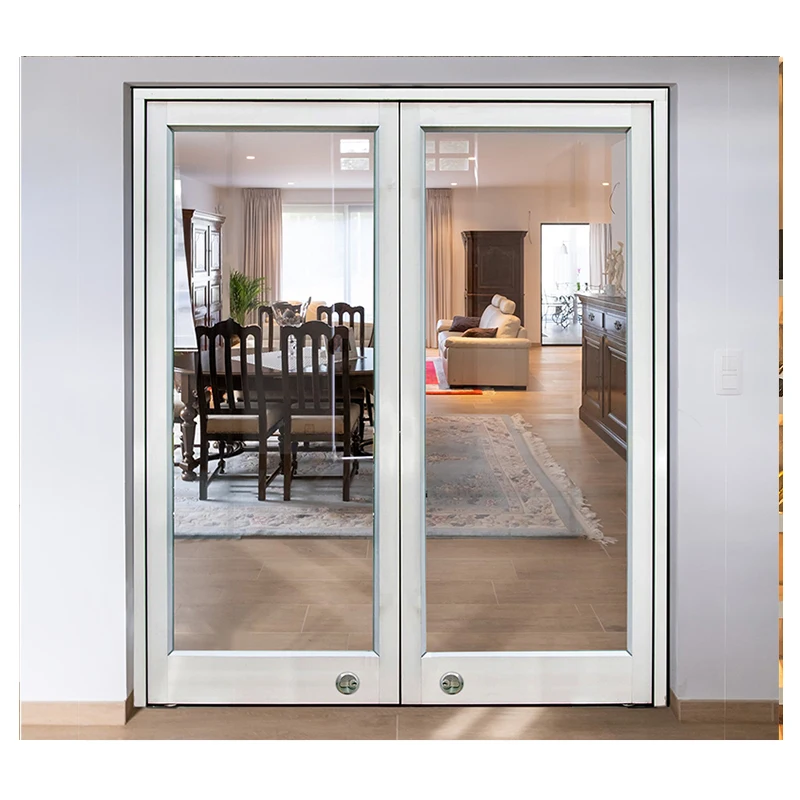 Hihaus new commercial aluminum office store front pivot floor spring glass door