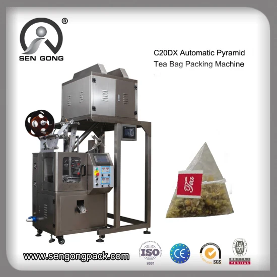 C20DX  triangle fruit  tea pouch packing machine