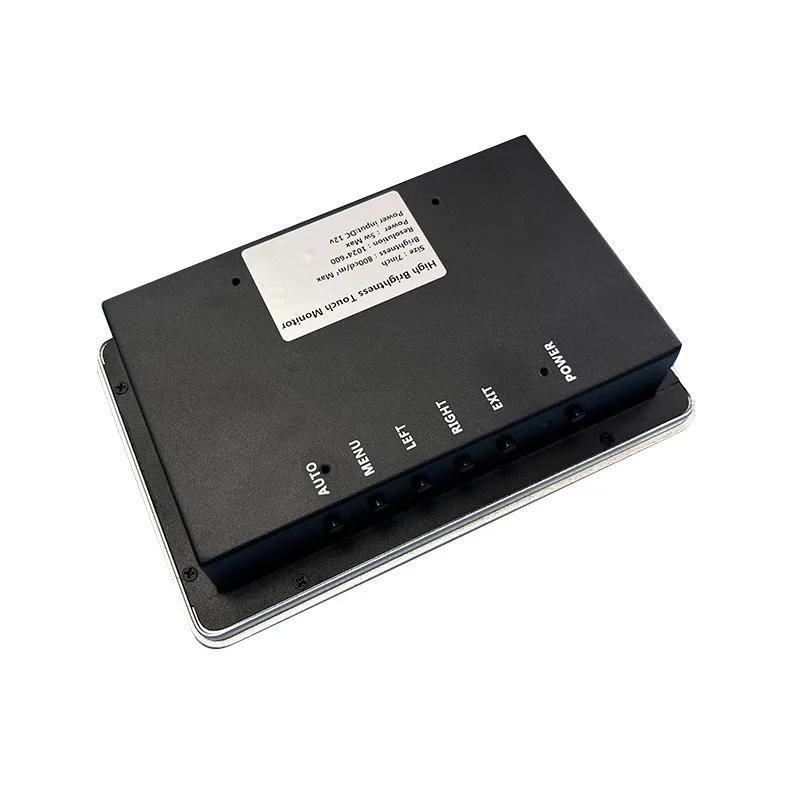 Thick Style Embedded High-brightness LCD Display 7 inch 1024x768 TFT IPS Screen 1000Nits HDMI-I Input VGA Board LCD Monitor