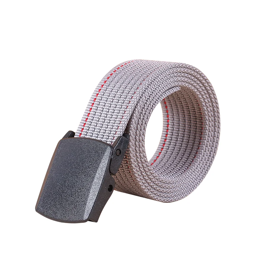 Super September Custome OEM Quick Release POM Plastic Buckle Nylon Grooved Webbing Men Outdoor Leisure Fashion Casual