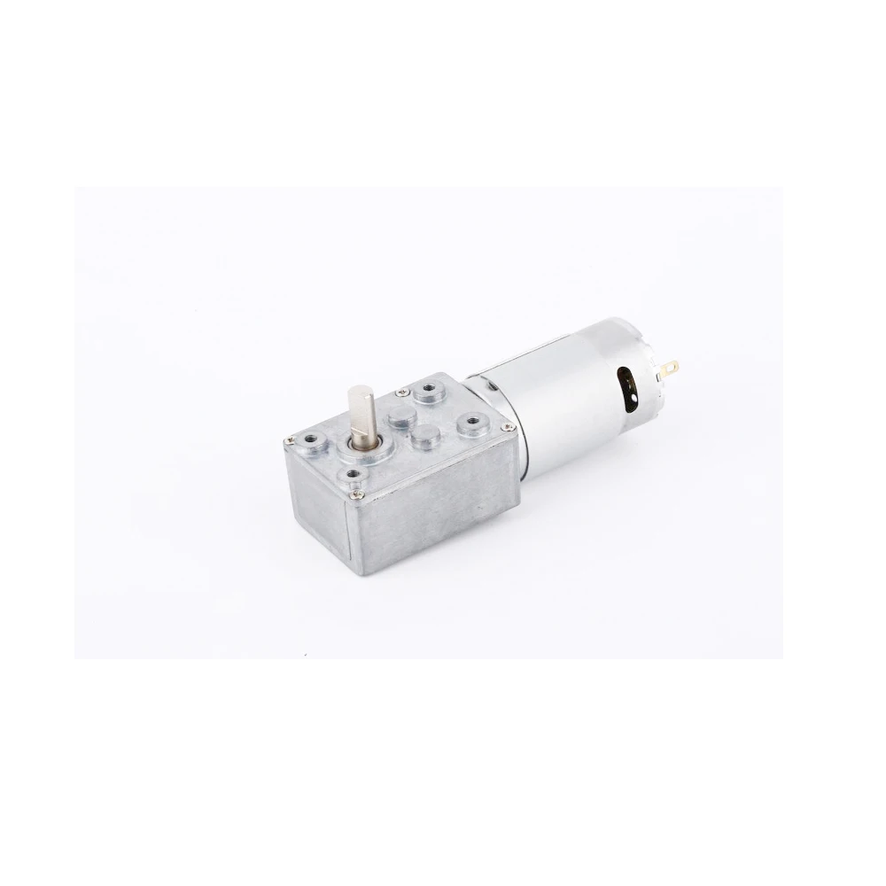 High Torque Electric dc worm gear motor 12v micro worm gear motor small right angle gear motor