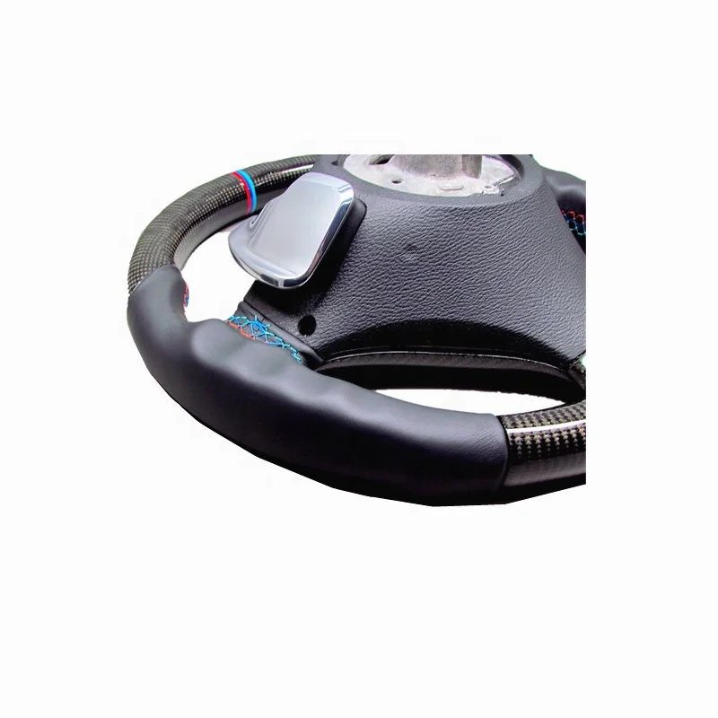 Автомобильное рулевое колесо из углеродного волокна для BMW E70 X5 E71 X6 с кольцом 3 м Спортивное Рулевое Колесо