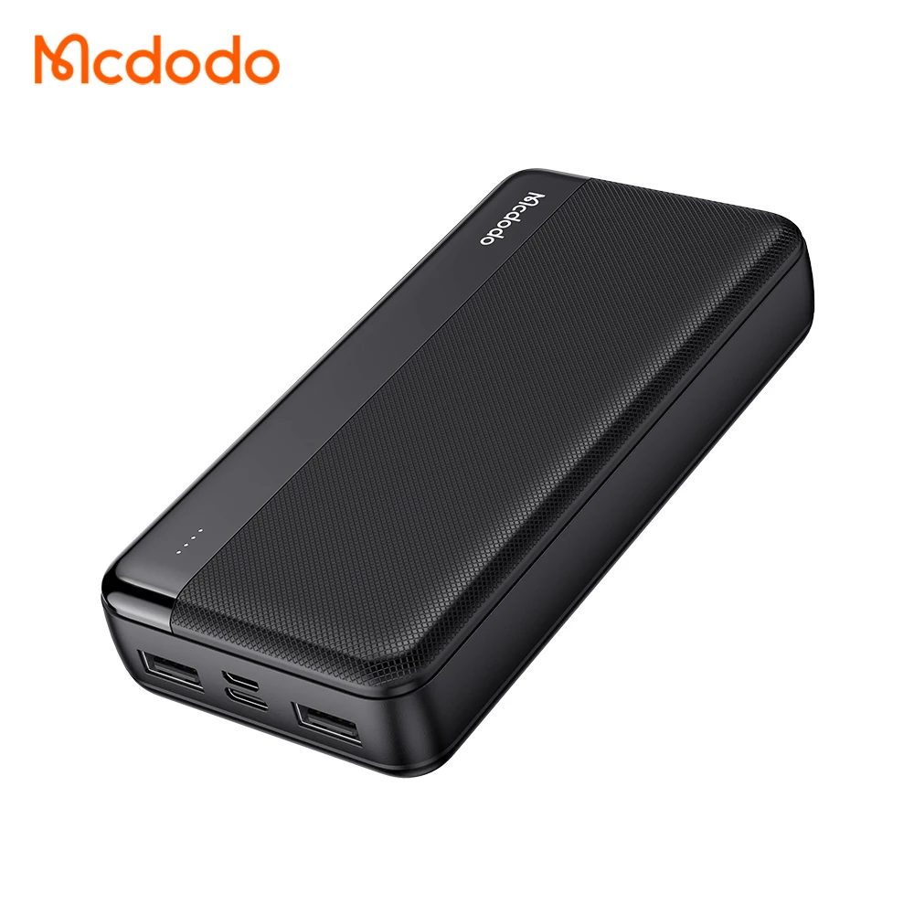 Two USB Output Power Bank 20000mAh Micro Type-C Input Powerbank 20000mAh With LED Indicators Phone Charging Portable Charger