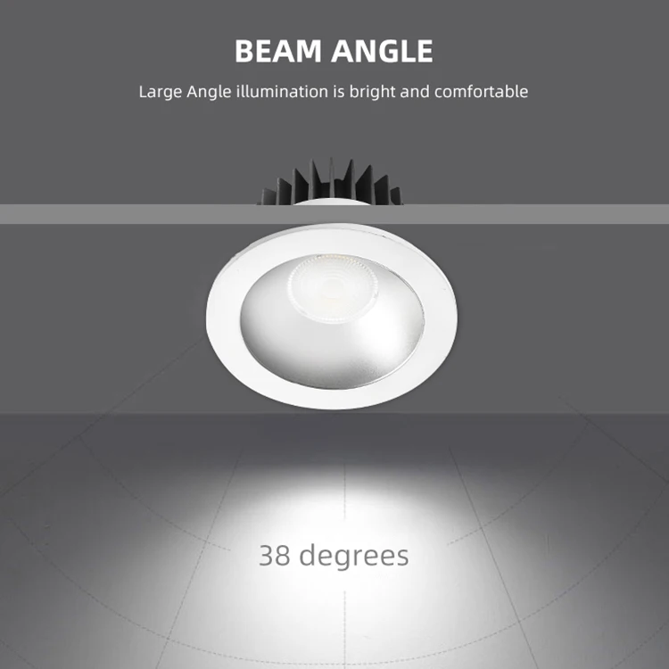 Best Quality Indoor Hotel Cob 5w 7w 10w 20w 30w Commercial Led Downlight