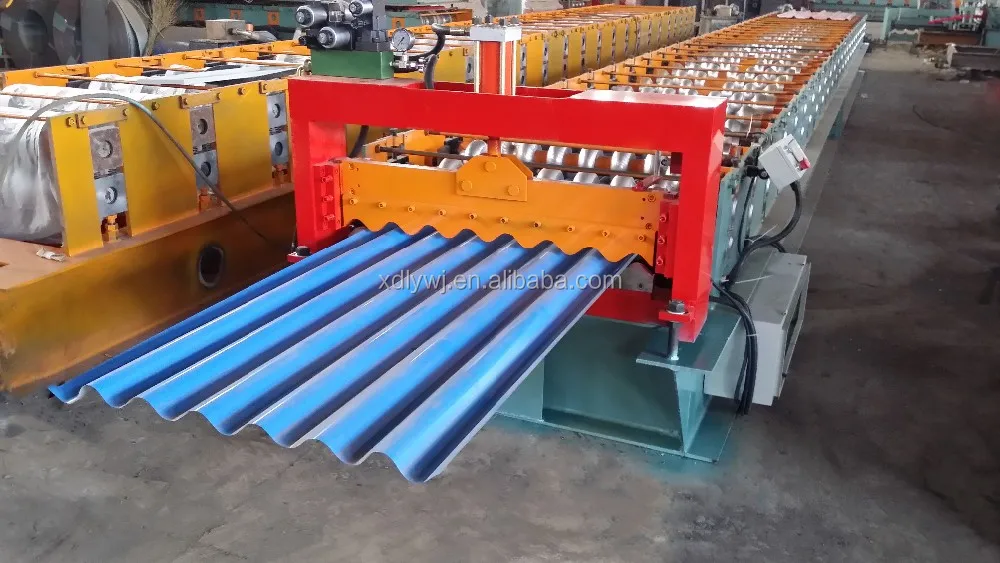 Automatic Metal Roof Tile Making Machine roll forming machine made in china
