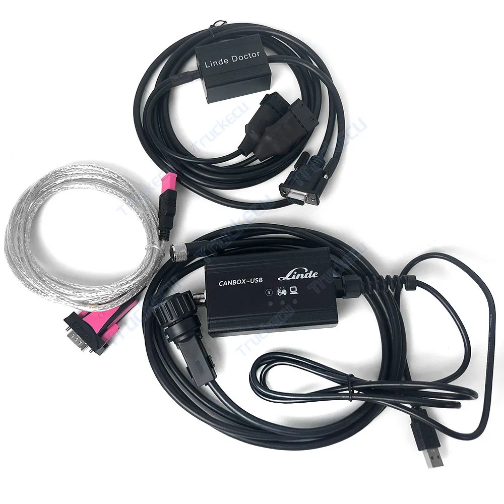 Thoughbook CF53 laptop for Linde PathFinder LSG service guild forklift truck Diagnostic tool for linde canbox doctor cable