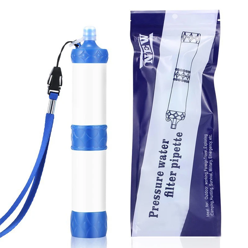 
Ultra Filtration Membrane Water Filter Wilderness Survival Camping Outdoor Portable Water Purifier 