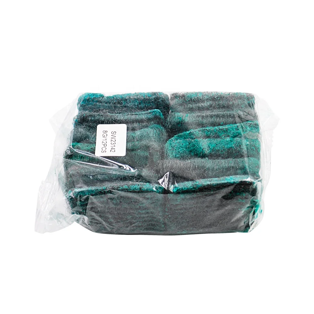 Steel Wool Scrubber Celulose Sponge,stainless Steel Customized Packing for Dishes Stainless Steel Scorer Custom Made