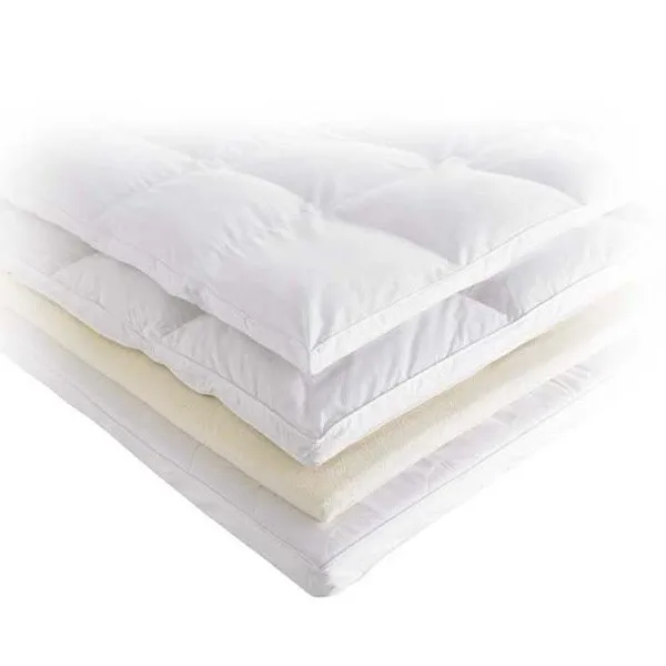 Wholesale China Products Baby And polyester fiber or down and feather  bed mattress topper