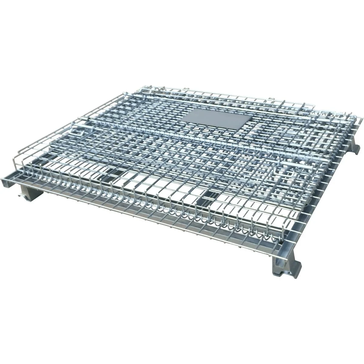 Складные контейнеры из проволочной сетки для хранения на заказ металлические складные с грузоподъемностью 500