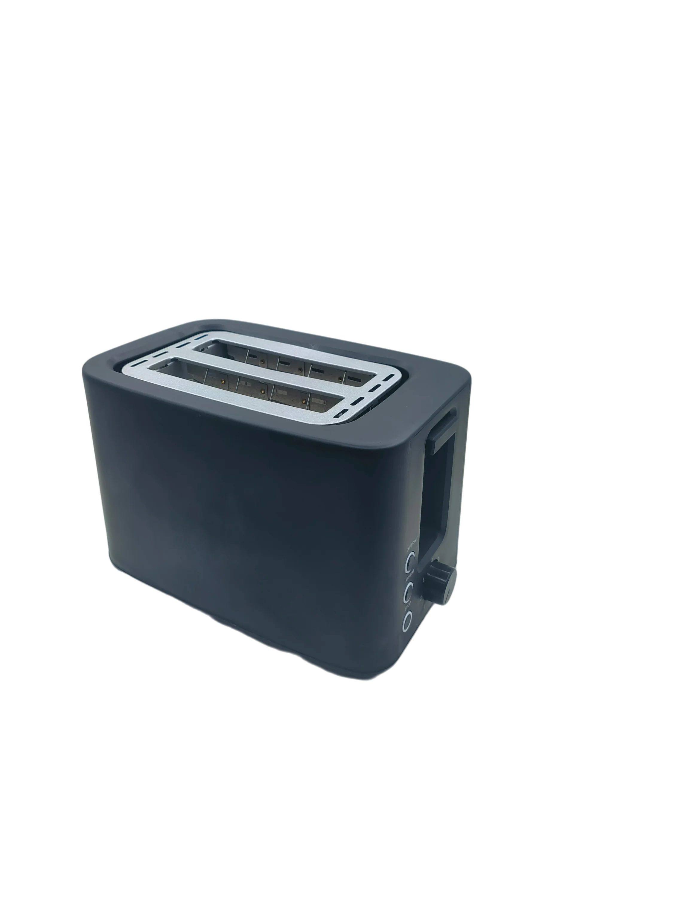 Factory Outlet Black Extra Wide Slots Auto-Shutoff 2 Slice Toaster