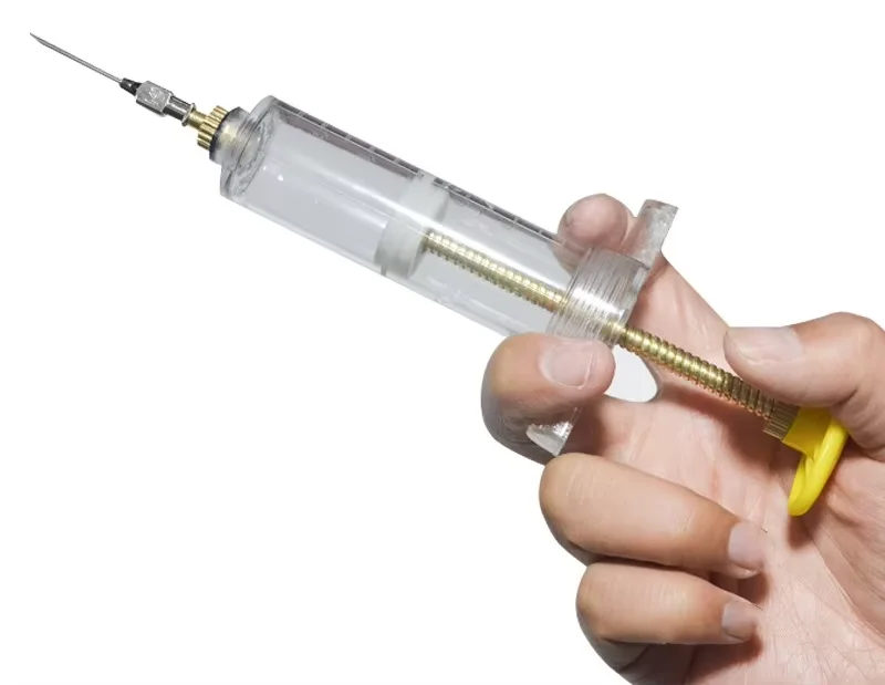 Veterinary Syringe With Dose Nut Veterinary Instrument Automatic Injection Plastic Steel Veterinary Syringe Series