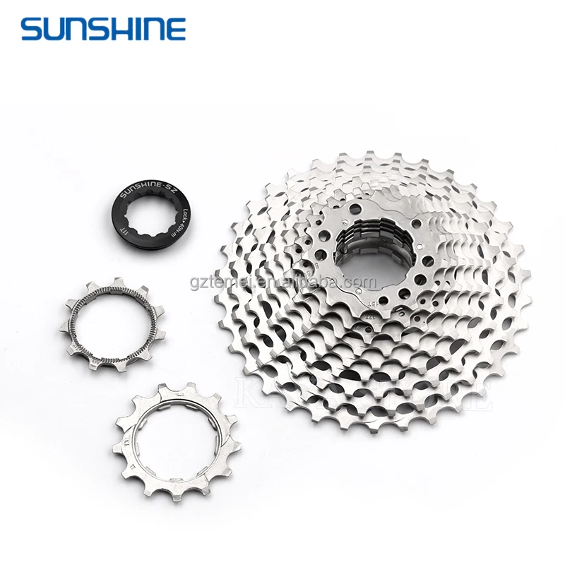 SUNSHINE Ultralight 11 Speed Road Bike Freewheel 32T Cassette Racing Speed Gravel Bike