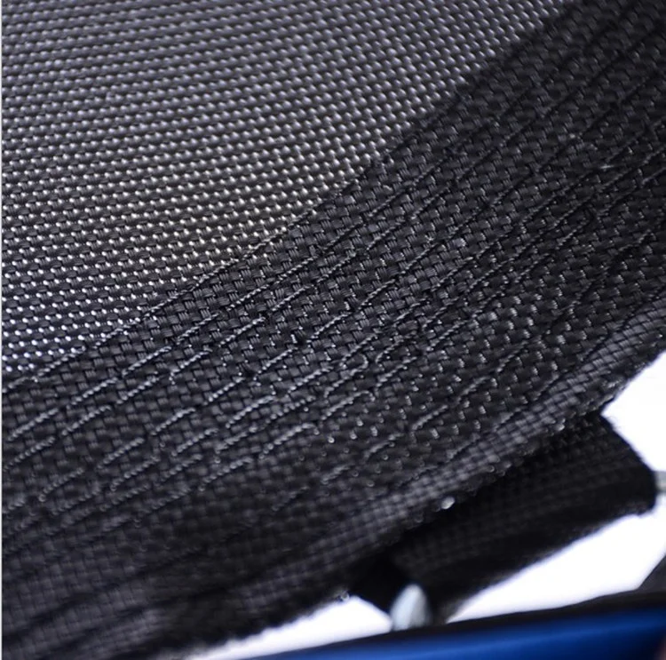 outdoor gymnastic fabric 10ft 12ft 16ft round park trampoline with tent enclosures slide ladder for adults