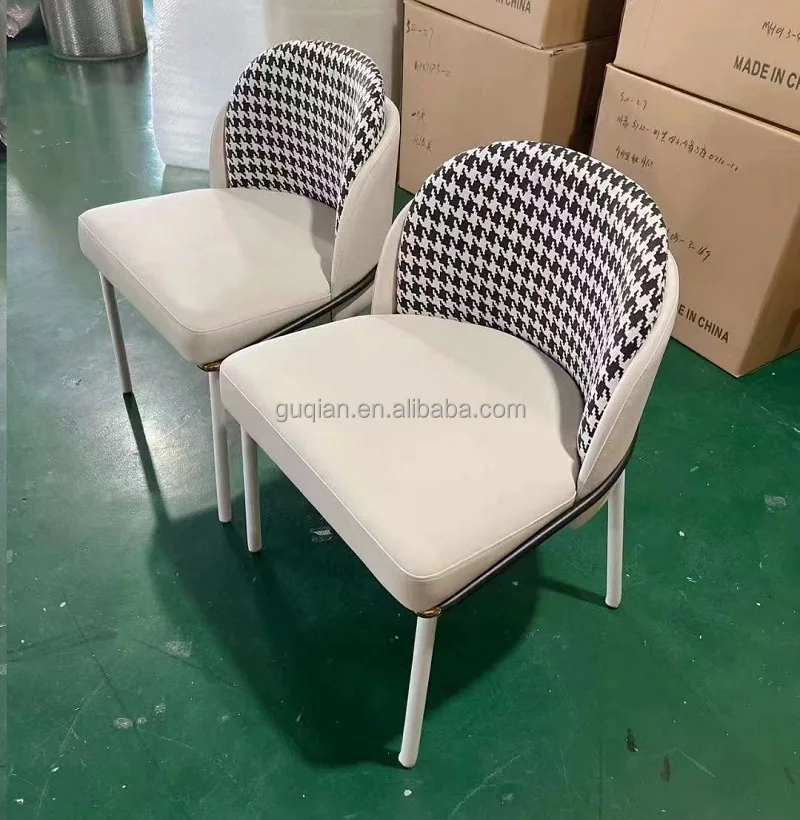 Modern Designer Dutch Velvet Sherpa Chair Living Room Dining Hotel Cafe Kitchen Workshop Leisure Style Guest Restaurant Chair