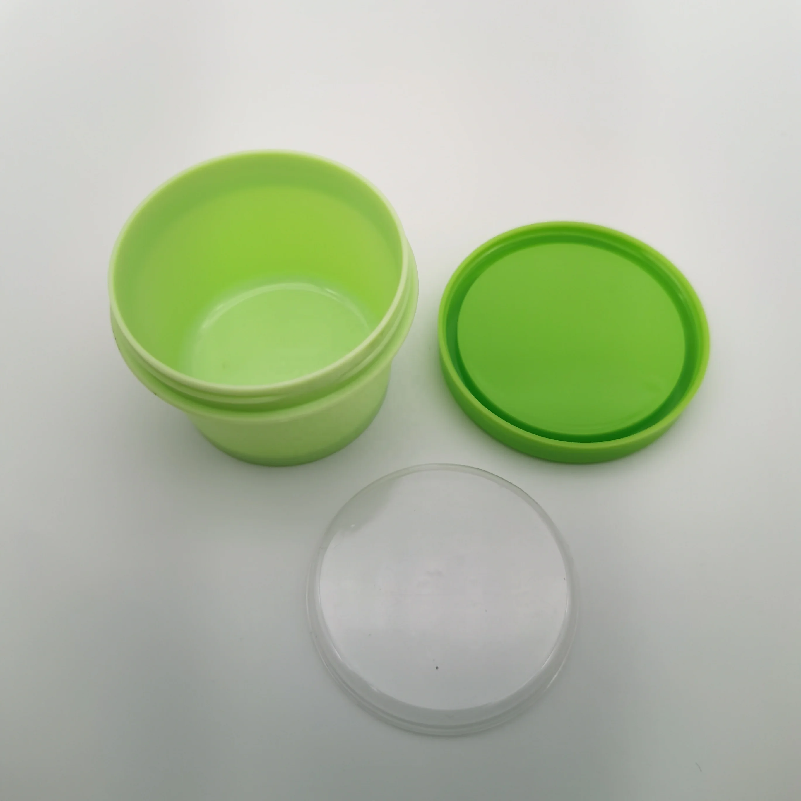 100g plastic PP cosmetic jar,50ml pp cosmetic amber jar,pp milk cream jar with screw cap empty vial