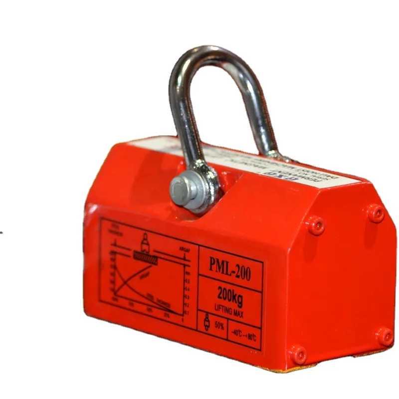 Manual Permanent  capacity 200 kg for mold industry China factory  lifting magnet