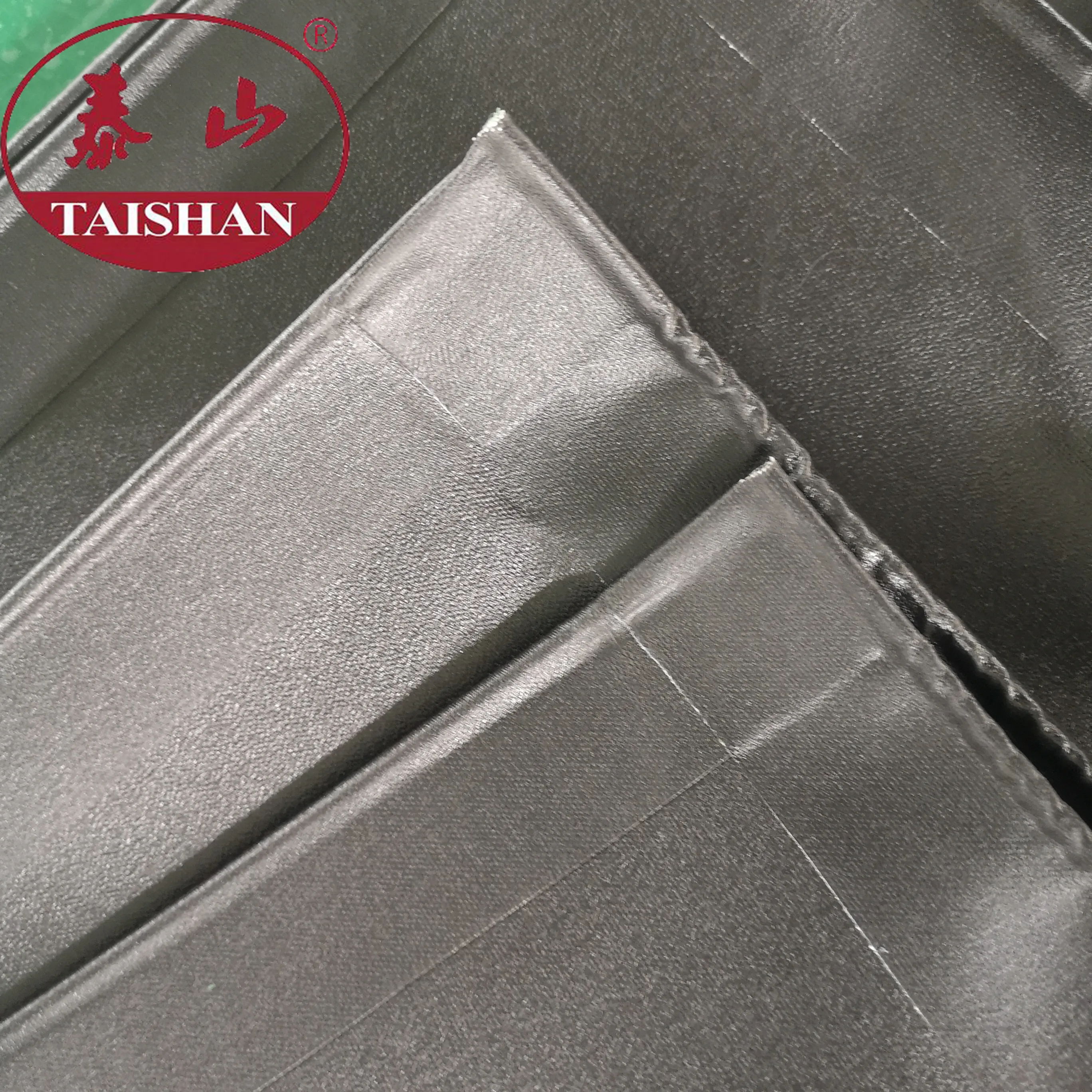 Gray color waterproof pvc coated tarpaulin awning roof tarpaulin