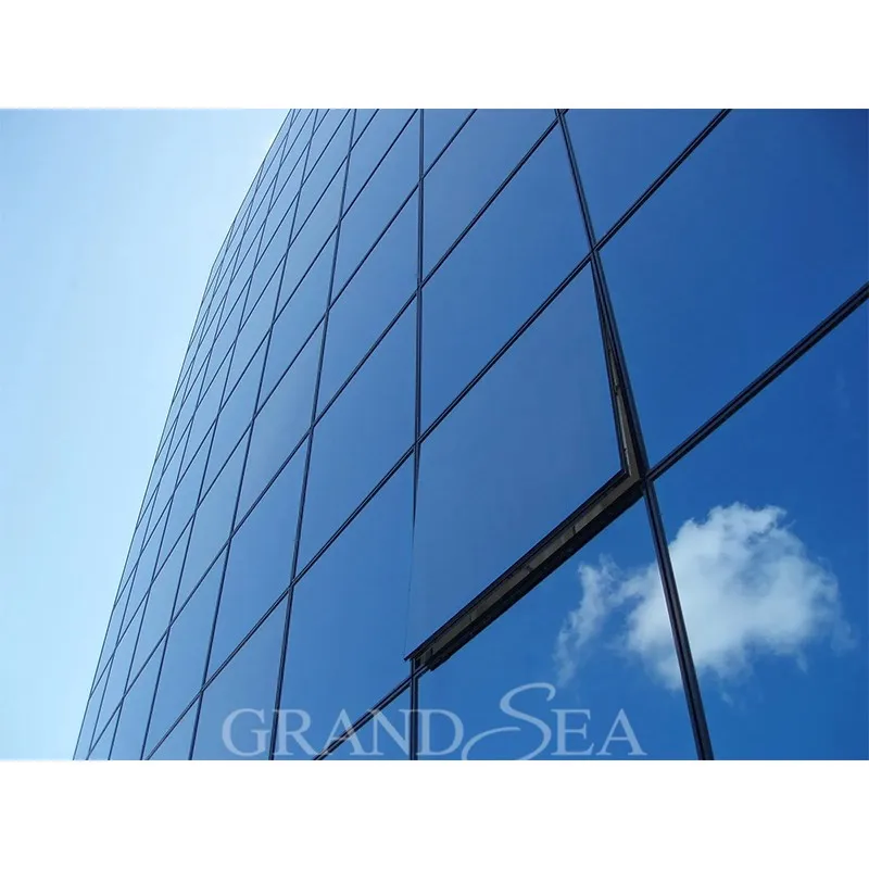 Structural Glass Curtain Walls Unitized Curtain Wall Cladding System Profile Price Steel Frame Aluminum Huge Curtain Walls