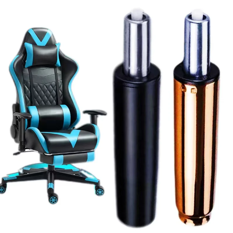 Universal Stainless Steel and Steel Pneumatic Hydraulic Gas Lift Cylinder Replacement for Office Chair Furniture
