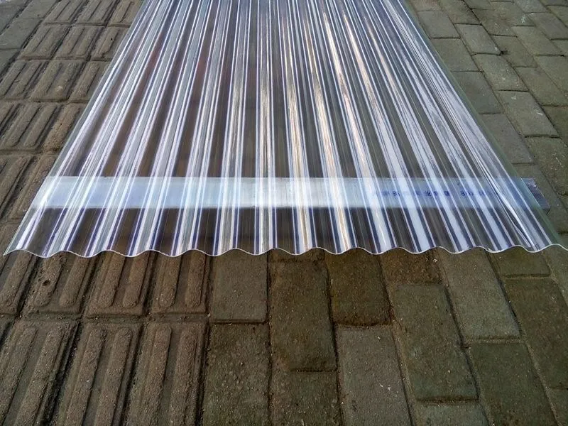 Transparent PC Roof Sheet Product name polycarbonate corrugated plastic roofing sheets