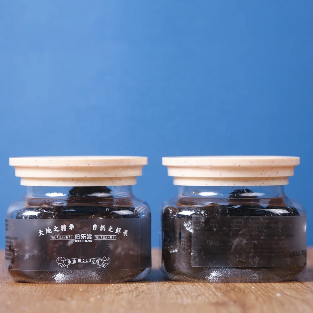 Wholesale cheap 138g Healthy Traditional craft production Sour Sweet Plum Snacks Dried No Additives Natural Fruit Dried Prunes