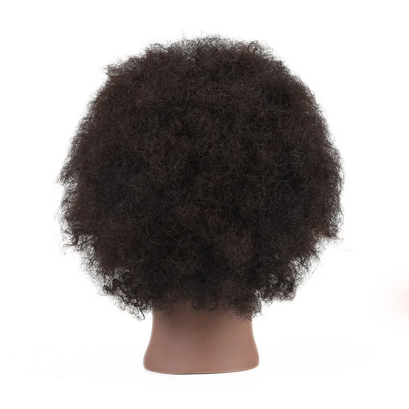 Wholesale Retail Practice Mannequin Head Afro Male Barber Training Heads for Hair Salon Practice