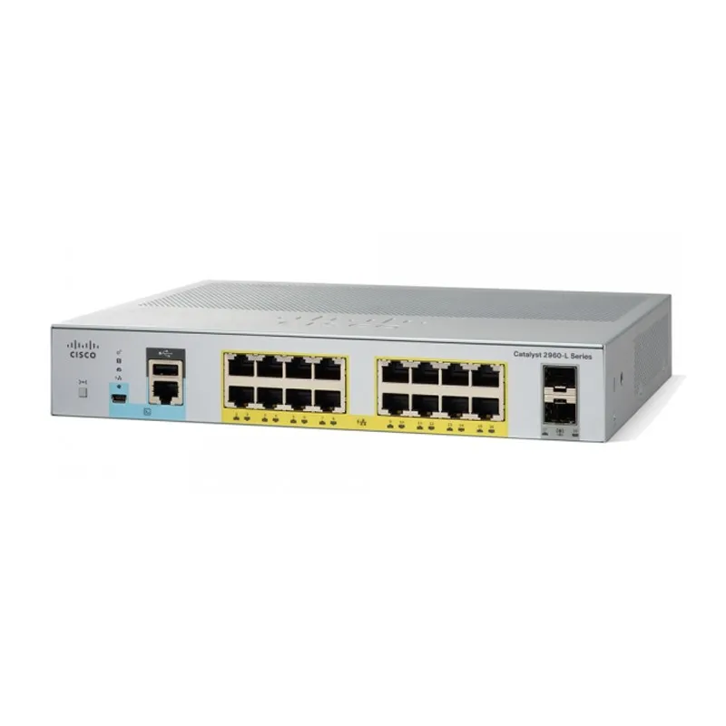 Новый оригинальный 2960-L серии гигабитный коммутатор WS-C2960L-16PS-LL