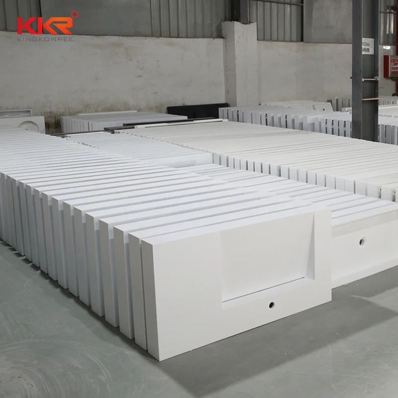Wholesale solid surface  factory stone vanity sink