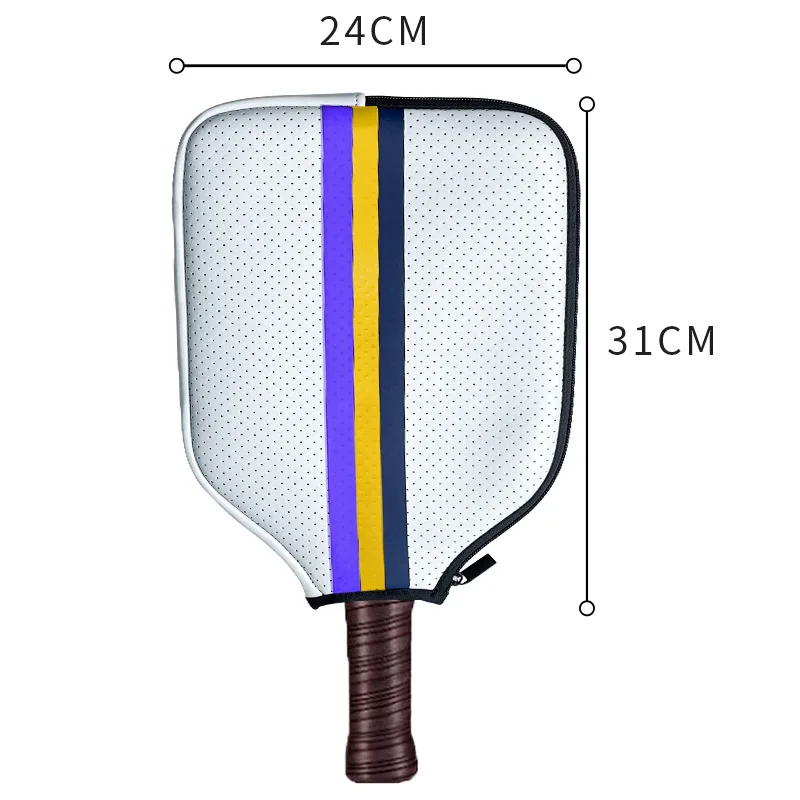 Pickleball Paddle Cover Protect Your Pickleball Paddle With Our Durable And Padded Cover - Zipper Closure And Canvas Material