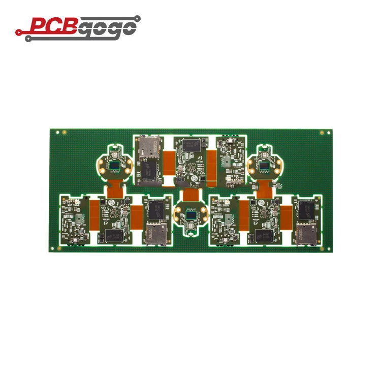 10+ Years 0.15mm Min Hole Size OEM Rigid-flex PCB RoHS Rigid Flex Boards PCB