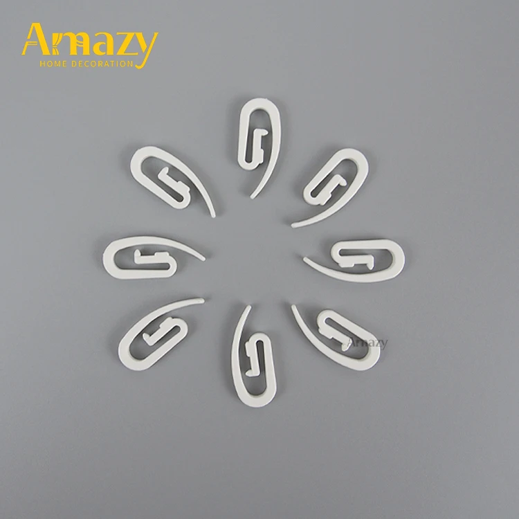 Good Quality Window Curtain Track Accessories Plastic Curtain Hook