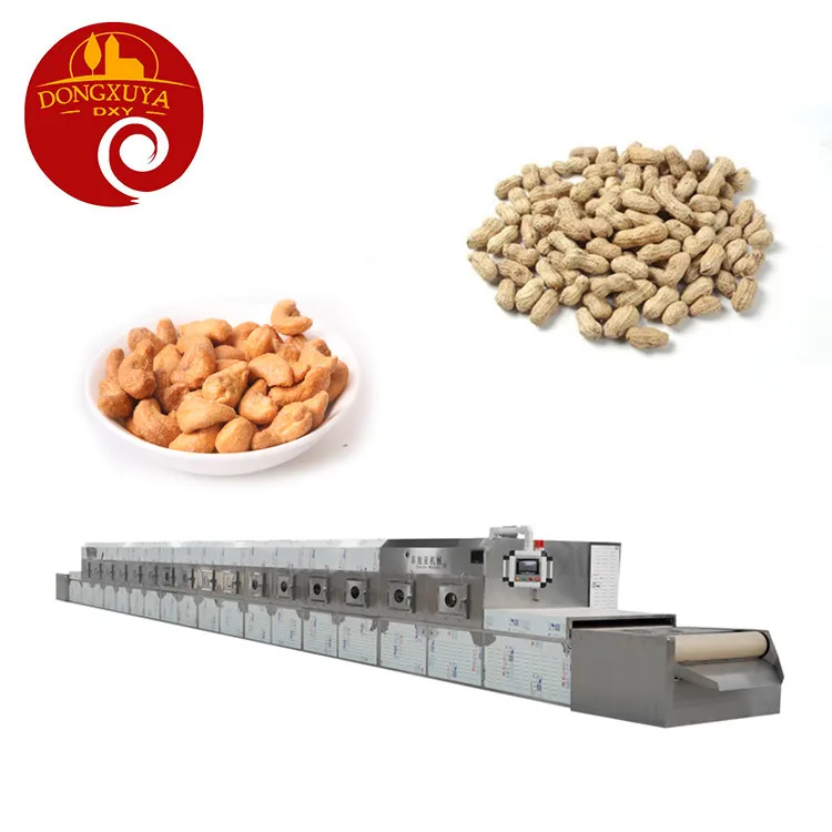 Microwave Drying Equipment for Nuts and Dried Fruits Drying Sterilizer