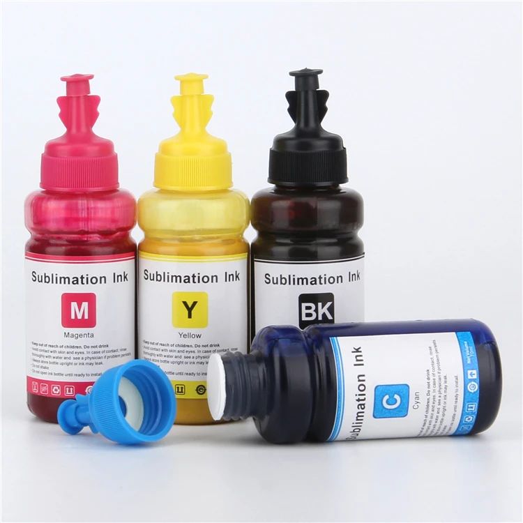 Waterproof 4 Colors Heat Tranasfer Dye Sublimation Refill Ink 812 For Epson WF 7840 7820 7310 WF7840 WF7820 WF7310 Printer